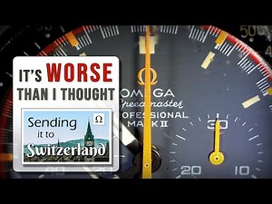 Omega Speedmaster Mark 2 | 'BEFORE' Complete Factory Service (Detailed Inspection)