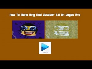 How To Make Ring Mod Vocoder 8.0 On Vegas Pro (New Effect)