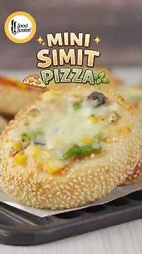 Mini Simit Pizza Ramadan Special Recipe by Food fusion