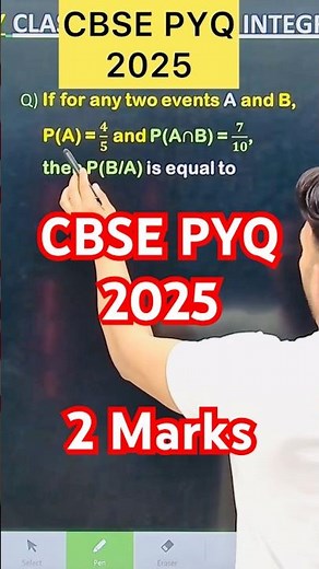 Q) If for any two events A and B, P(A) = 𝟒/𝟓 and P(A∩B) = 𝟕/𝟏𝟎, then P(B/A) is equal to