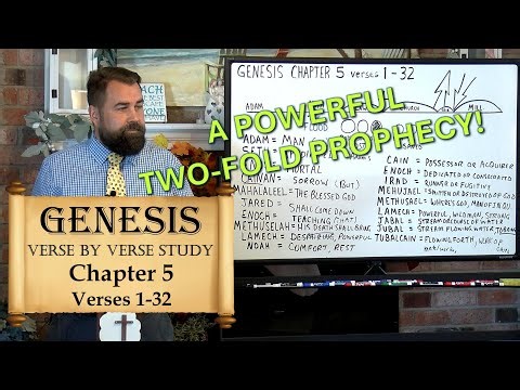 Genesis 5:1 to 32 PROPHECY OF JESUS #prophecy #cainandabel #noah #oldestman #geneology #seth #faith