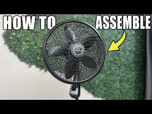 How To Assemble Lasko Pedestal Fan