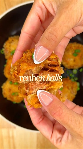 I Turned a Reuben Into Crispy Balls