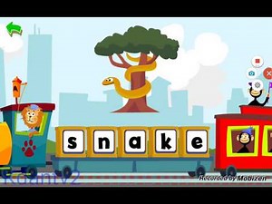Zoo train learning apps for kids