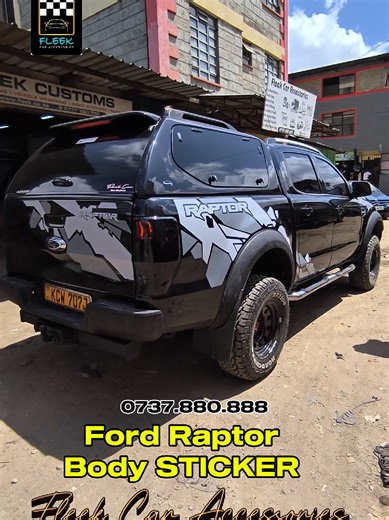 Ford Raptor Body Sticker Upgrade for Bold Presence