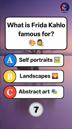 🎨 Why Is Frida Kahlo So Famous? 🤯 #Shorts #GK #Art