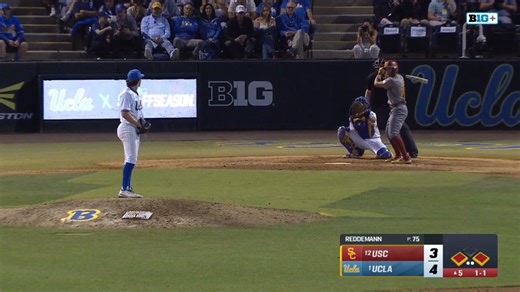 This was scored incorrectly by @UCLABaseball. The runner going to second was credited with a stolen base, but since the runner on third was correctly credited with a caught stealing, by rule, you cannot have a stolen base.This was corrected by UCLA and I’m giving myself an error here. I know how much stuff college scorers have going on I posted this being scored wrong before giving UCLA a chance to catch it.I’m better than that. Sorry and Mea Culpa Bruins!