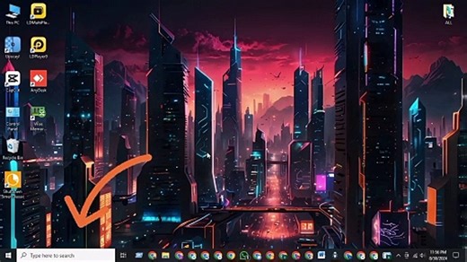 How to hide search bar box from PC taskbar