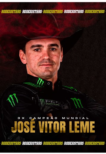 José Vitor Leme, o tricampeão mundial de montarias em touros. 🇧🇷🏆🔥 #rodeiobrasil #8seconds #bullriding #statusrodeio #jonvlogs