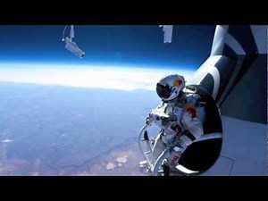 RED BULL STRATOS FREEFALL JUMP "Full Video" (OCT. 14, 2012) HD