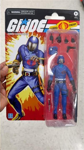 G.I. Joe Classified Series Cobra Commander Action Figure 2024 Hasbro F9677 #gijoe #cobracommander