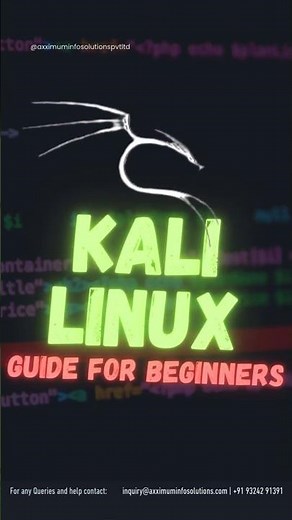 Kali Linux Guide for Beginners #kalilinux #ethicalhacking #ethicalhacker