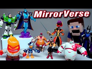 Disney's Mirrorverse Series 2 & 3 Movie Figures!! Villains!! Mcfarlane Toys