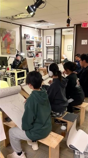 Figure drawing classes at Aureole Studios