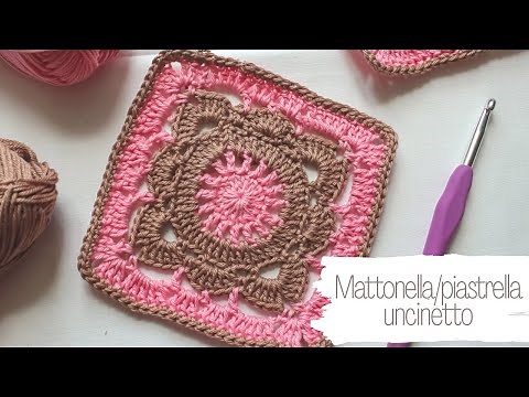 Crochet Tile | TUTORIAL