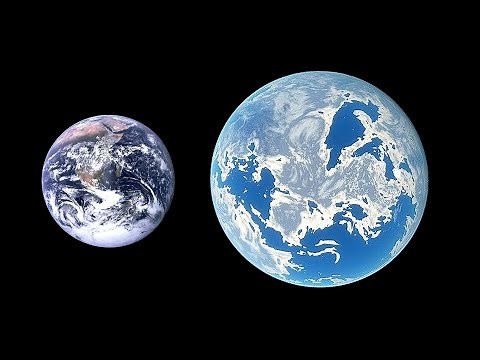 Largest Solid Planets In The Universe