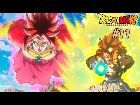 Saiyan Day Special! SSJ4 Broly Vs SSJ4 Gogeta DB KX #11