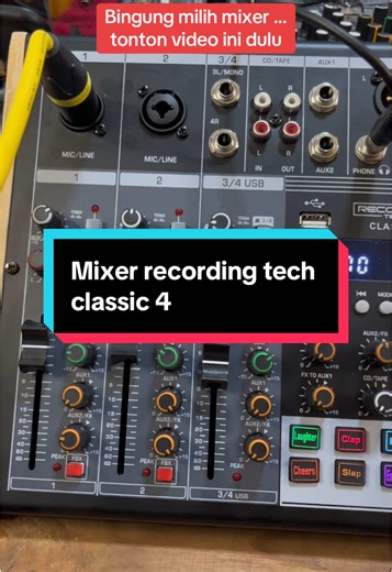 Mixer Audio Recording Tech: Classic 4 Review