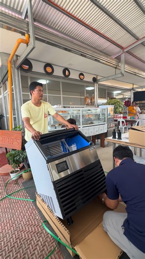 77K views · 329 reactions | Delivery & Installation 100kg/24hrs Ice Cube Machine 流流 At Cuenca Batangas | H & Z Ice Machines | Facebook