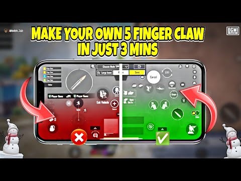 Make Your Own 5 Finger Control In Just 3 Minutes 💥 Best 5 Finger Chinese Pros Claw Settings ✅