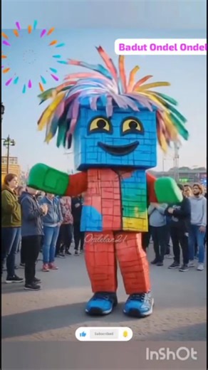 Ondel Ondel Roblox Di Kira Hantu #shortvideo #comedy #shortsviral