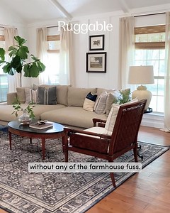 5.8K reactions · 512 shares | Washable Rugs. Farmhouse Feel. | Ruggable | Facebook