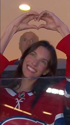 Charlotte Cardin at the Bell Centre for Game 3 #Shorts #NHL