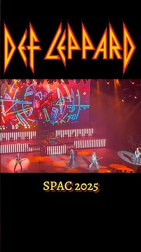 Def Leppard Armageddon It LIVE Saratoga NY 7-22-25 #defleppard #armageddonit #livemusic #spac