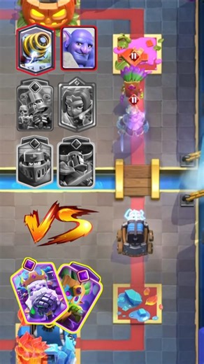 Evolution Ghost + Evolution Dart Goblin vs Cards #clashroyale