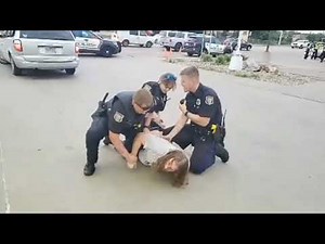 Cops Tackle, Arrest Man for Giving Finger, Saying F the Police (includes profanity)