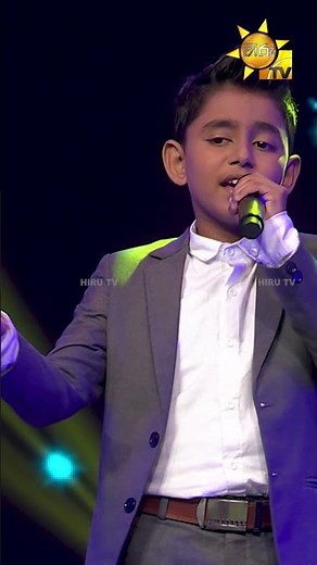 Ma Sitha Miyuru Kalpana (මා සිත මියුරු කල්පනා) | Theekshana Disanayaka | Hiru Kids Star - Season 01