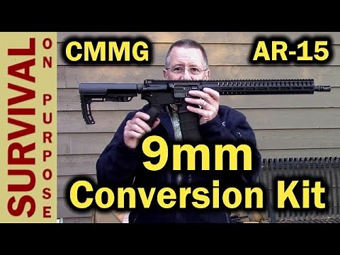CMMG 9MM AR 15 Conversion Kit and Magazine Adapter