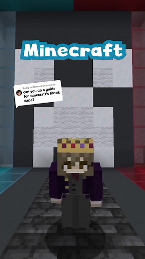 Replying to @daiksoul This is how you get the TikTok cape in Minecraft! #mcyt #minecraft #haiken #foryou #fyp