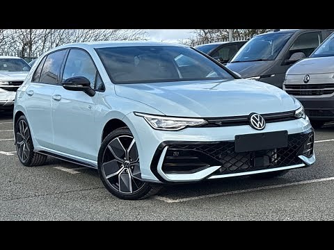 Brand New Volkswagen Golf R-Line 2.0 TDI 150PS DSG in Crystal Ice Blue | Wrexham Volkswagen