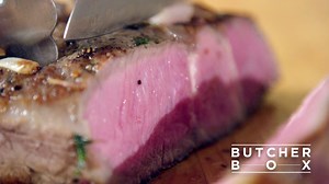 17 reactions | ButcherBox's 100% grass-fed and grass-finished 10oz ribeye being beautifully sliced. Go to https://goo.gl/G9QmKR today to get two of these ribeyes for free in your first ButcherBox! https://goo.gl/G9QmKR Offer expires on 8/13. | ButcherBox | Facebook