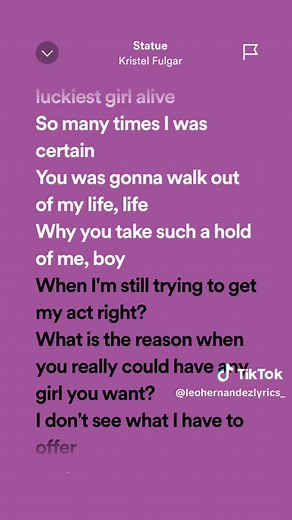 Statue Song Lyrics: Full Karaoke Version