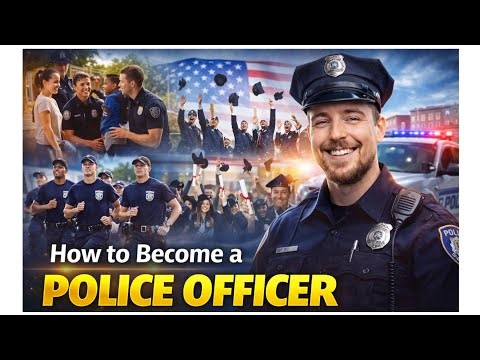 👮🏻How to Become a Police Officer in the USA| Complete Step-by-Step Guide | Police Career Explained🇺🇸