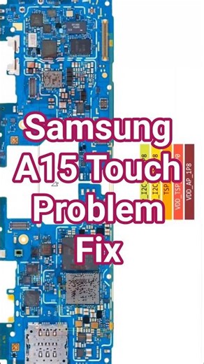 Samsung A15 5G Touch Problem Solution | Samsung A15 5G Touch Screen Jumper Diagram