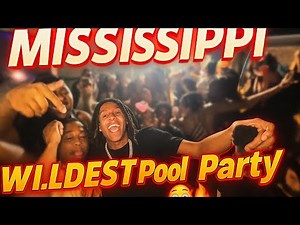 Craziest Pool Party I’ve EVER Seen in Mississippi 😵💦