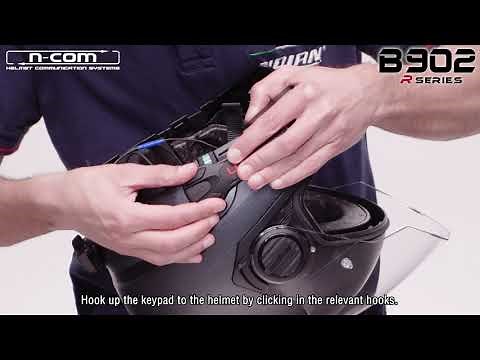 N-Com B902L R on Nolan N40-5 GT