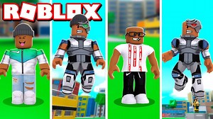 2 player cyborg superhero tycoon in Roblox