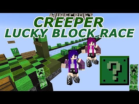 Minecraft: Creeper Lucky Block Race / Creeper Lucky Block