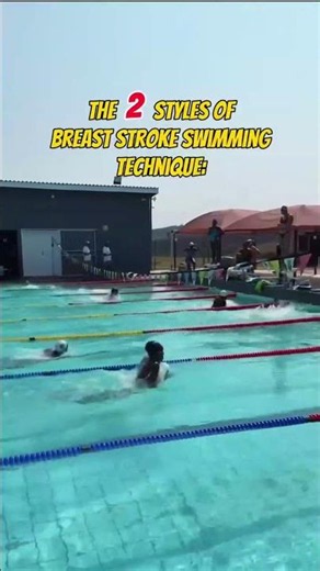 Most swimmers naturally lean toward one of these Breaststroke styles #breaststroke