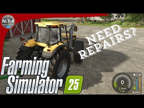 Farming Simulator 25: How to Repair Vehicles & Equipment- FS25