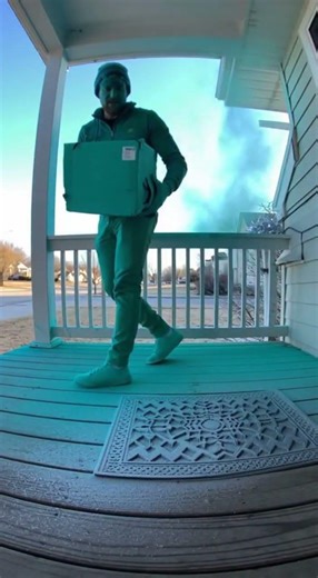 three steps was enough 😳 (Caught on Ring Camera)