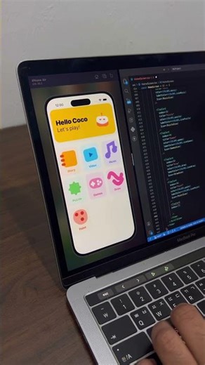 Kids App UI in React Native 😎😎😎 #design #figma #mobile #reactnative