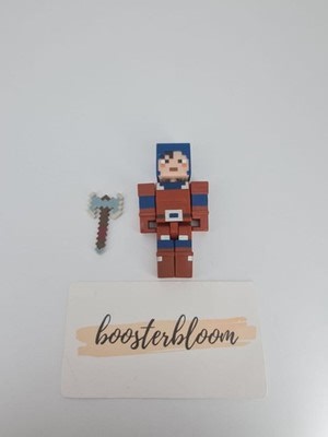 RARE 2020 Mattel Minecraft Dungeons HEX 3.25" Figure w/ Axe 1186 MJ.1.NL | eBay