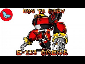 How To Draw E -123 Omega - Sonic the Hedgehog | Drawing Animals