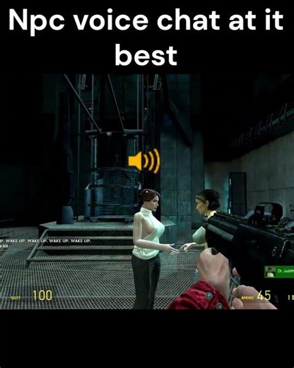 NPC Voice Chat at it Best #garymod #gaming #halflife2 #halflife #memes #garrysmod #funny #gmod