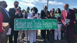 4.2K views · 316 reactions | Free at last! The FAMU campus is free of the name of former slave owner Robert Gamble. Gamble Street is now Robert and Trudie Perkins Way. | Florida A&M University | Facebook